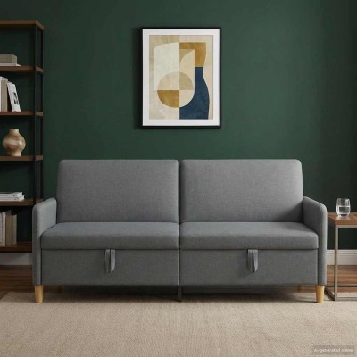 Sofa with storage Dark gray...