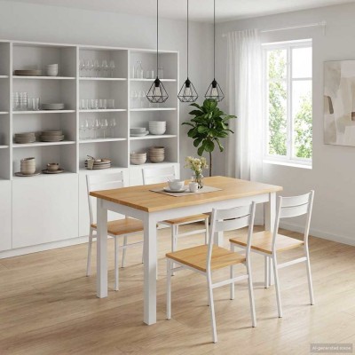 Dining table EKAI White 112...