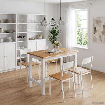 High bar table EKAI White...