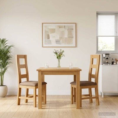 Dining chair 2 pcs. Solid...