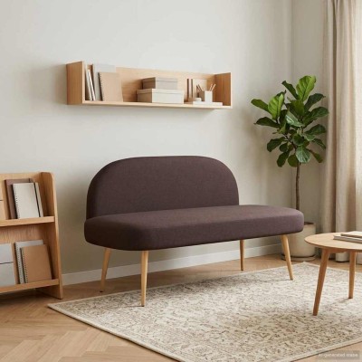 Upholstered bench with...