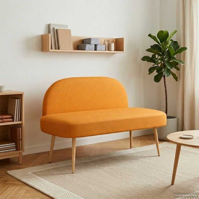 Upholstered bench with...