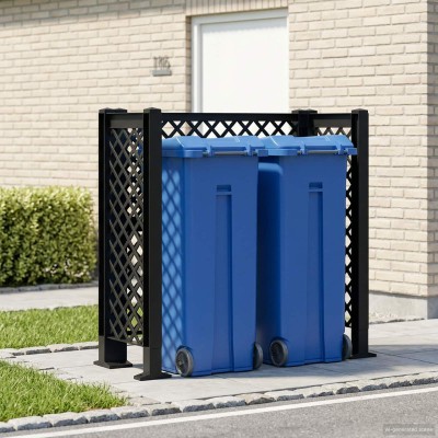 Trash can grate Anthracite...