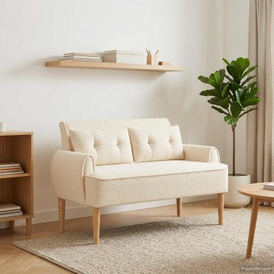 Soft corner with button...