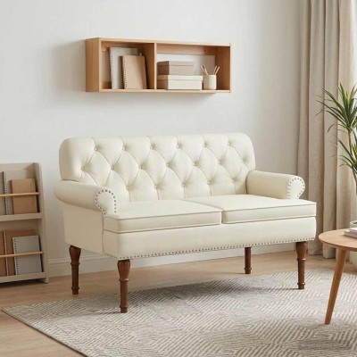 Soft corner with button...