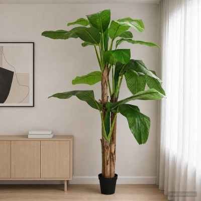 Artificial banana tree...