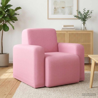 Armchair Pink Fabric