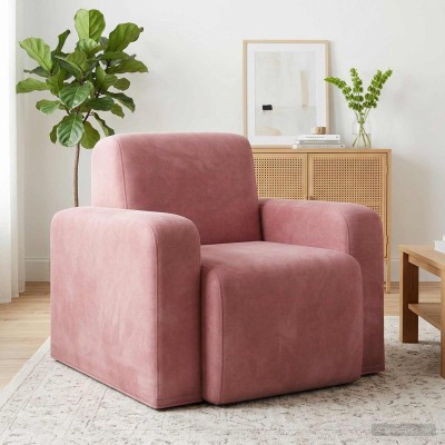 Armchair Pink Velvet