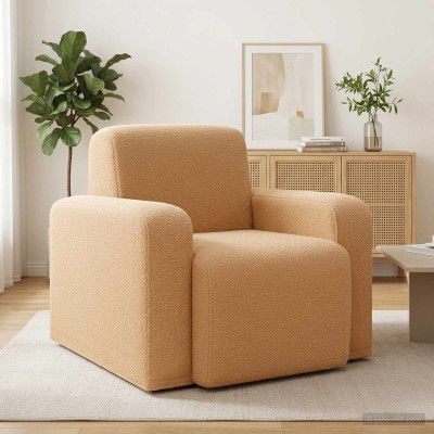 Armchair Sand Bouclé