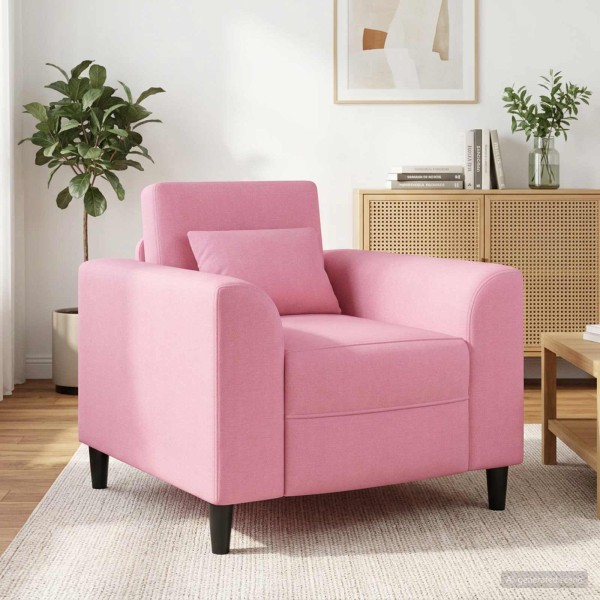 Armchair Pink Fabric