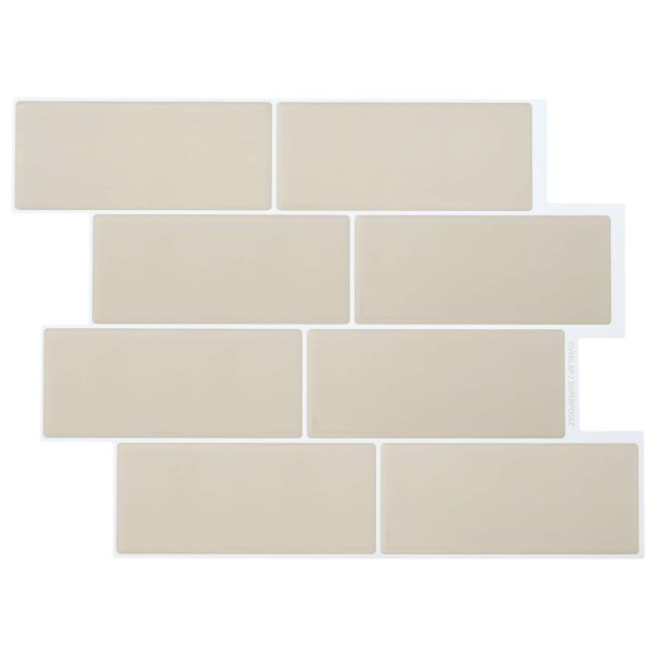 Metro tile 50 pcs. Sand 29 x 21 cm Polyurethane and PET