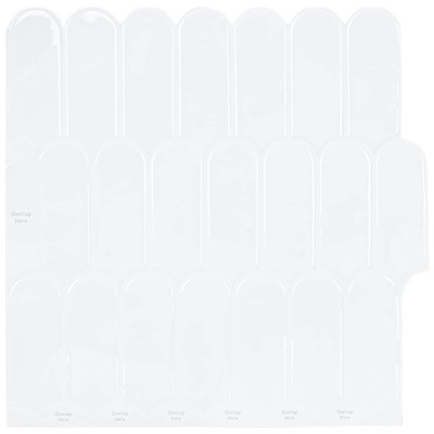Fluffy tile 50 pcs. White...