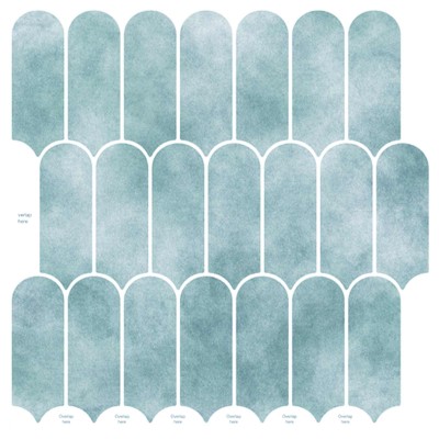 Fluffy tile 50 pcs. Green...
