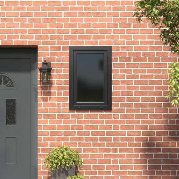 Underground window RISOR 60 x 80 cm PVC and glass
