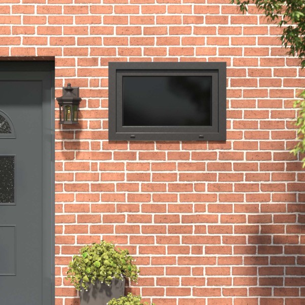Underground window RISOR 90 x 50 cm PVC and glass