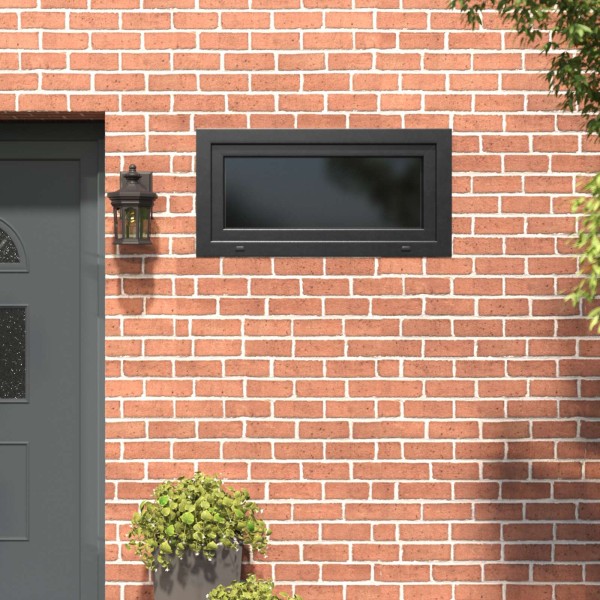 Underground window RISOR 100 x 50 cm PVC and glass
