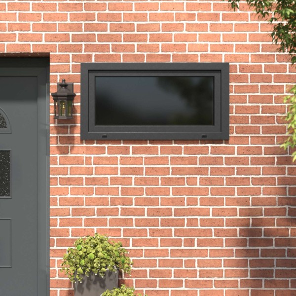 Underground window RISOR 110 x 60 cm PVC and glass