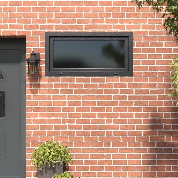 Underground window RISOR 120 x 60 cm PVC and glass
