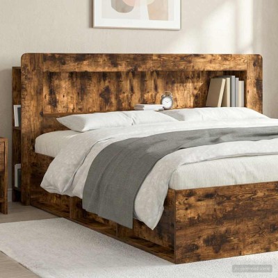 Headboard cabinet Smoked...
