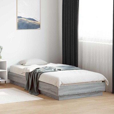 Floor bed frame Gray Sonoma...