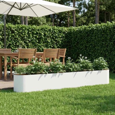 Raised garden bed White 280...