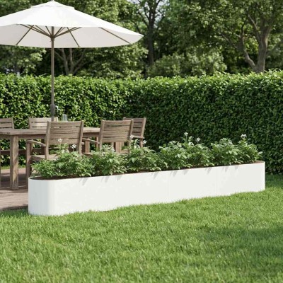 Raised garden bed White 360...