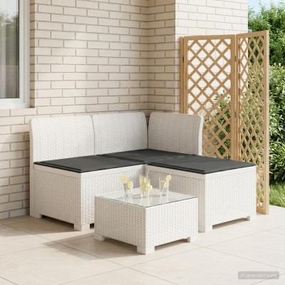 3-seater garden sofa with...