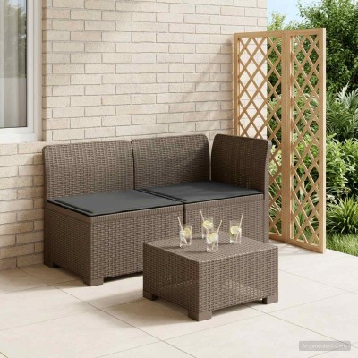 2-Vietis Sodo Sofas su...