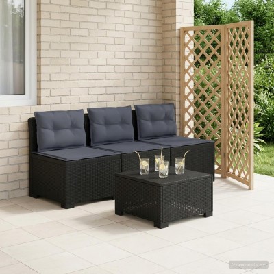 3-seater garden sofa with...