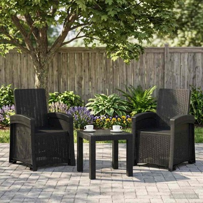 Reclining garden chair with...