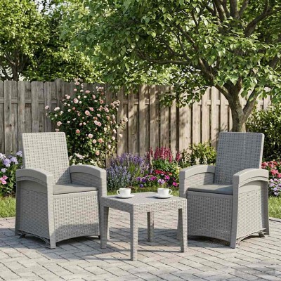 Reclining garden chair with...