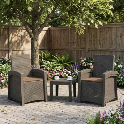 Reclining garden chair with...