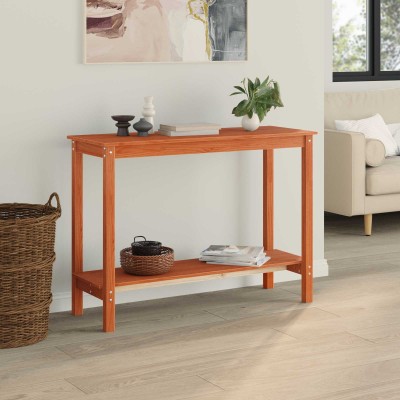Console table with shelf...