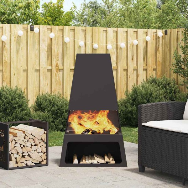 Fire Bowl Black Weathering Steel