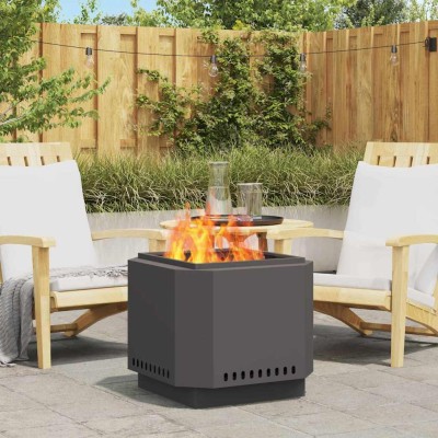 Smokeless Fire Bowl Black...