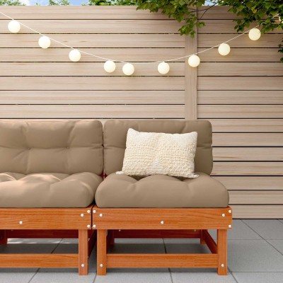 Garden middle sofa Solid...