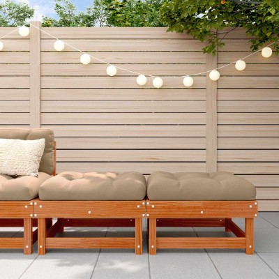 Garden Footrest Solid Pine...