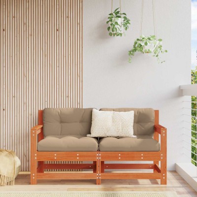 Garden corner sofa Solid...