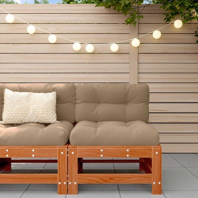 Garden middle sofa Solid...