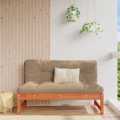 Garden middle sofa Solid...