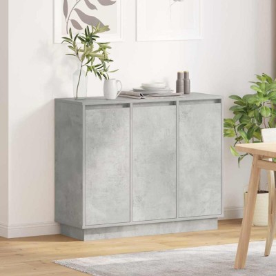 LED sideboard Concrete gray...