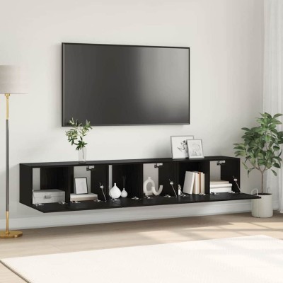TV cabinet set 3 pcs. Black...