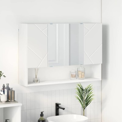 Mirror cabinet White 80 x...