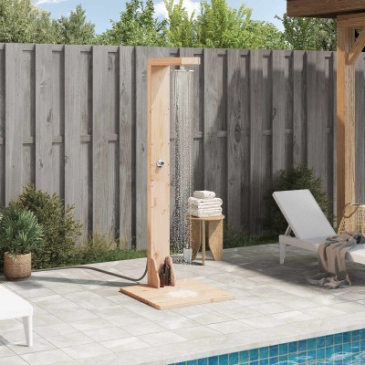 Outdoor shower 210 cm Natural