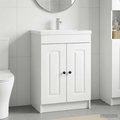 Bathroom cabinet under the...