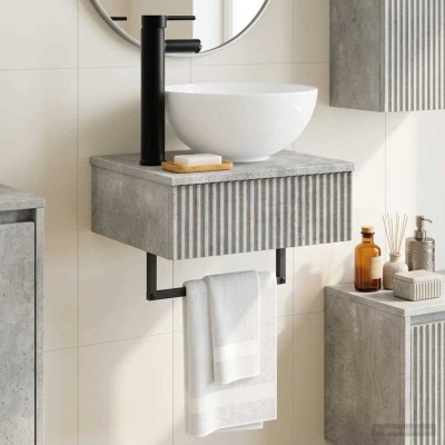 Wall-mounted wash basin...