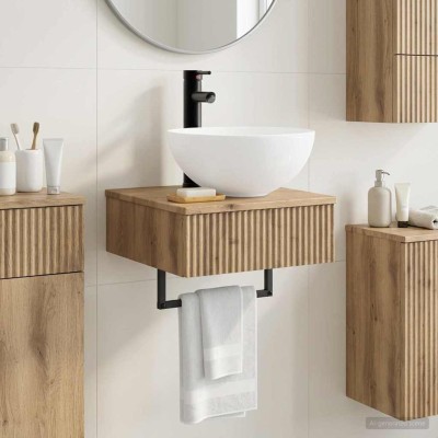 Wall-mounted wash basin...