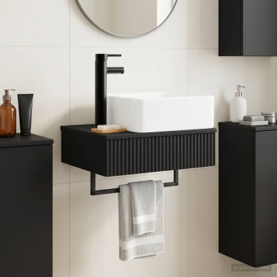 Wall-mounted wash basin...