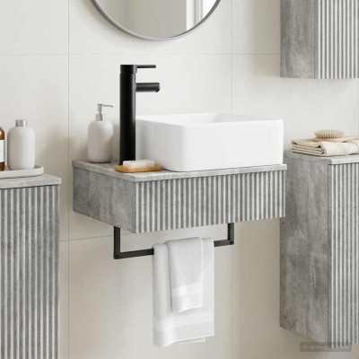 Wall-mounted wash basin...