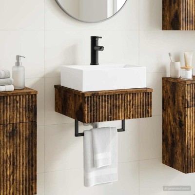 Wall-mounted wash basin...